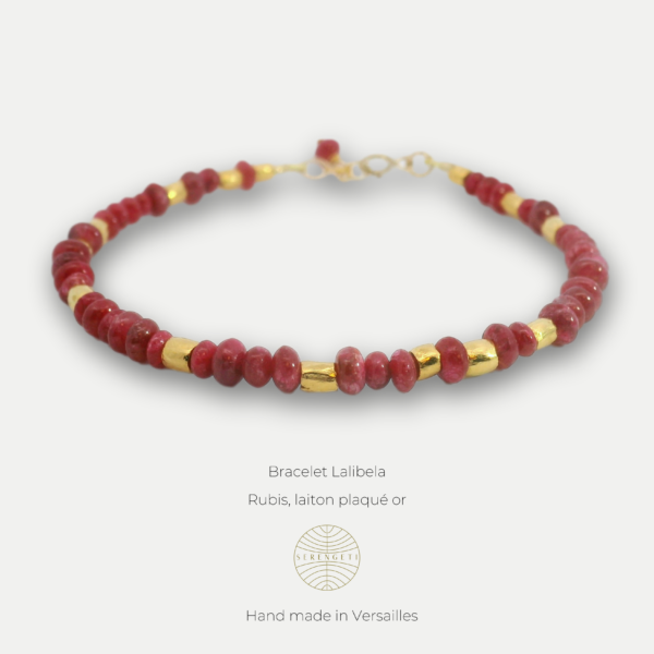 Bracelet rubis or